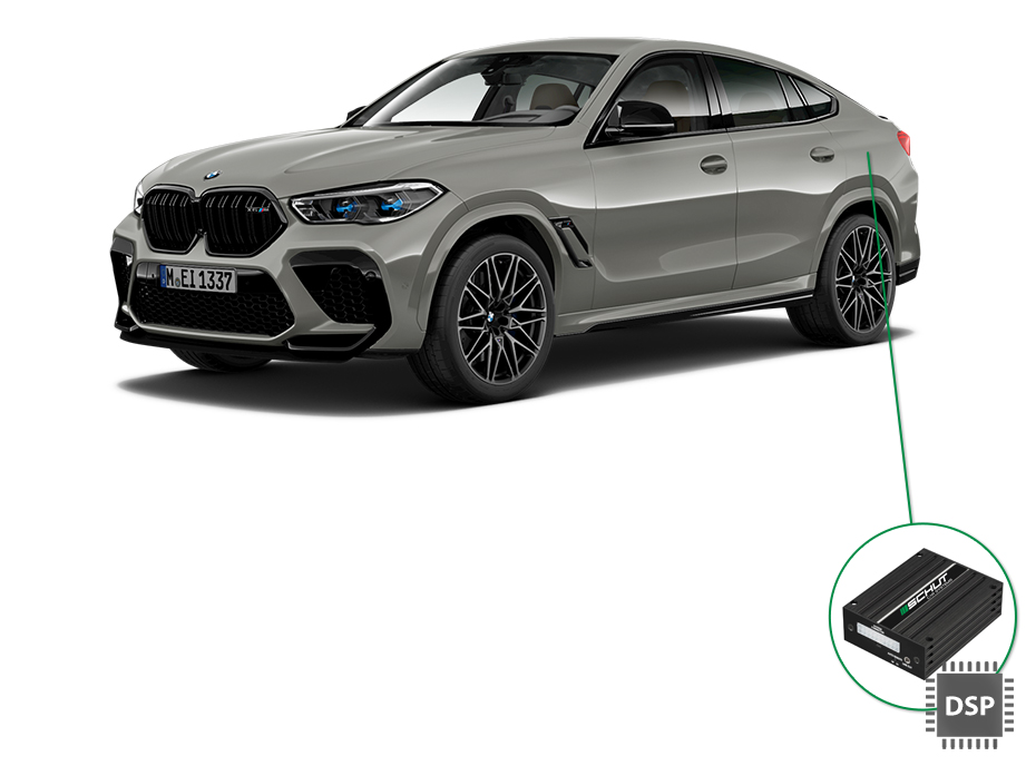 BMW X6 audio upgrade set 4